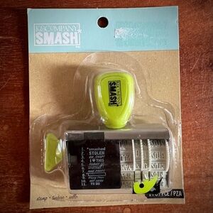 NEW Roller Date & Phrase Stamp K & Co Craft Junk Journal Scrapbook 2012-2023